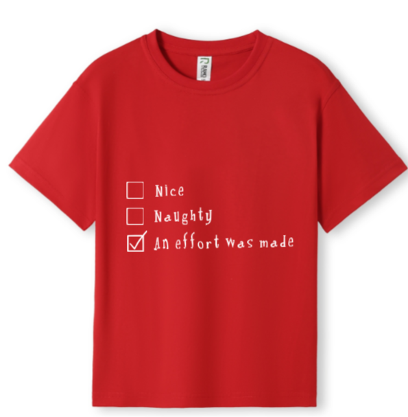 An effort was made Tee