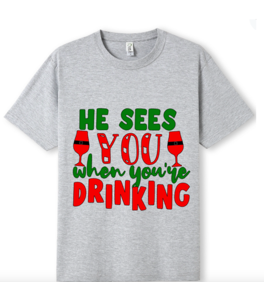 He sees you drinking Tee