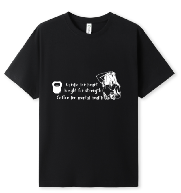 Cardio - Weights - Coffee Tee