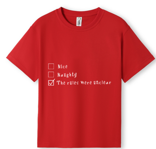 Rules were unclear Tee