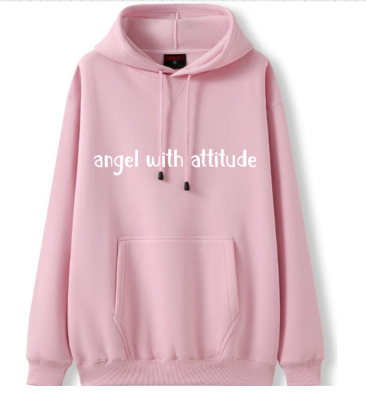 Angel with attitude Hoodie