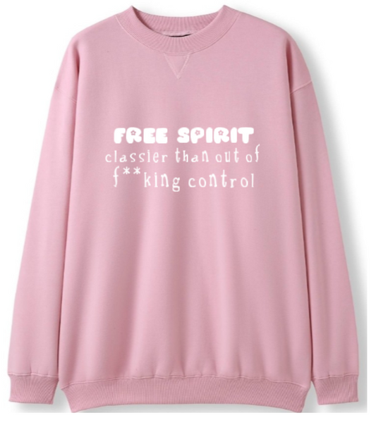 Free spirit Crewneck Sweater