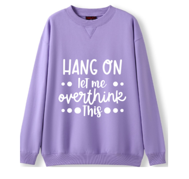 Hang on. Need to overthink Crewneck Sweater