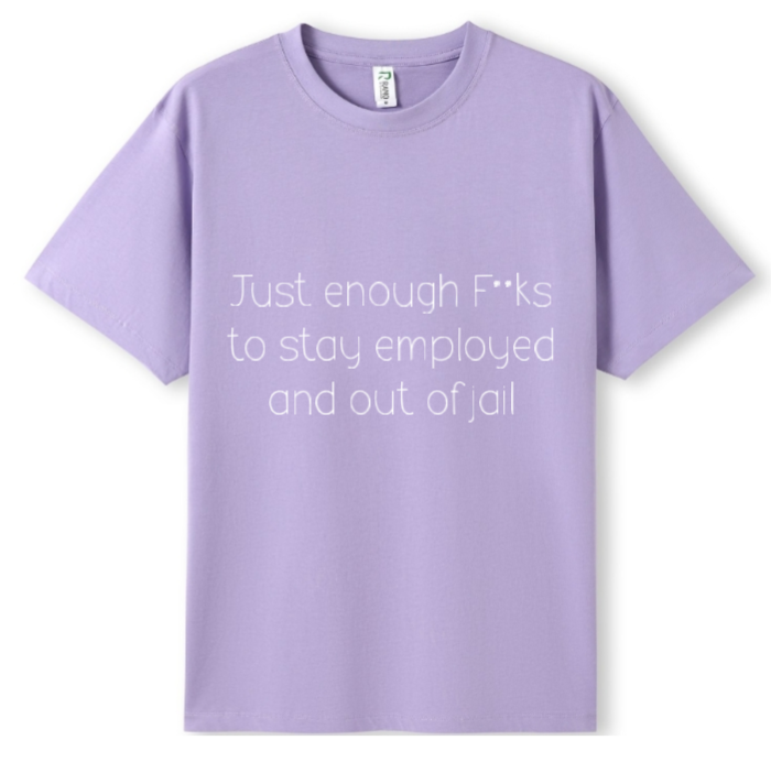 Just enough F**ks Tee