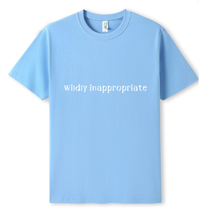 Wildly inappropriate Tee