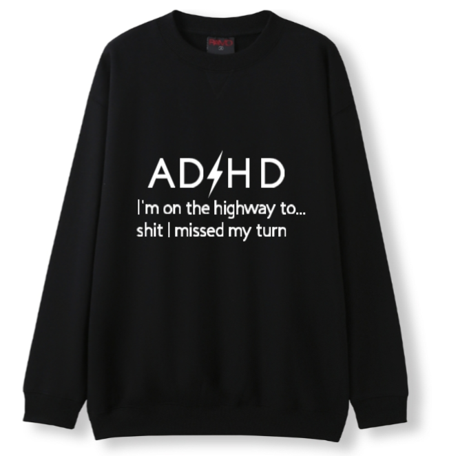 ADHD Crewneck Sweater