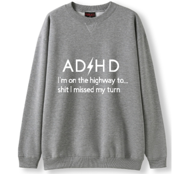 ADHD Crewneck Sweater