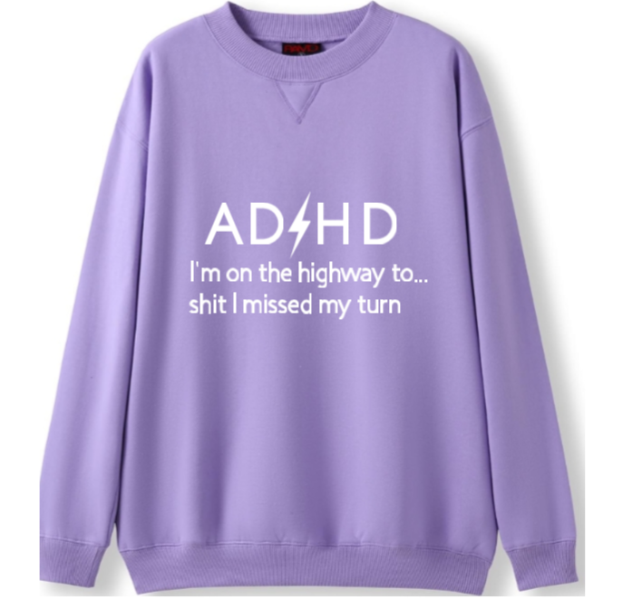 ADHD Crewneck Sweater