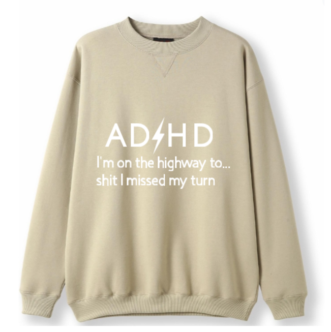 ADHD Crewneck Sweater