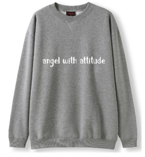 Angel with attitude Crewneck Sweater