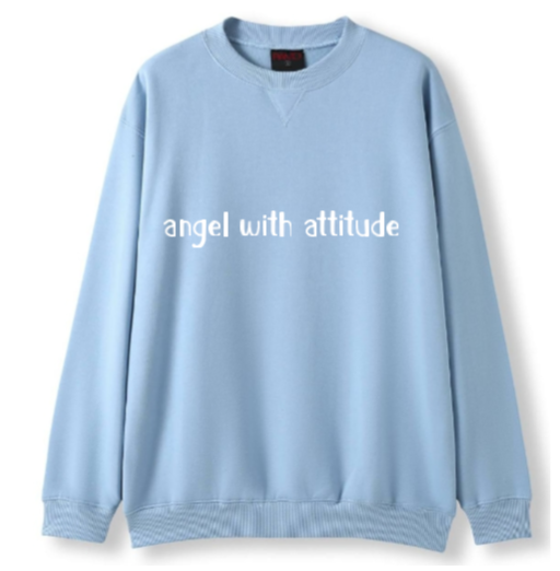 Angel with attitude Crewneck Sweater