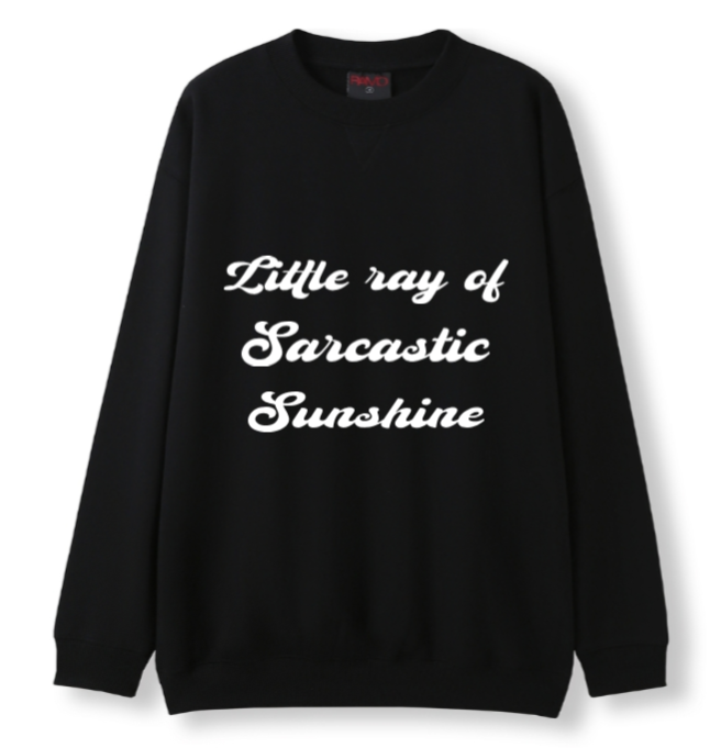 Sarcastic Sunshine Crewneck Sweater