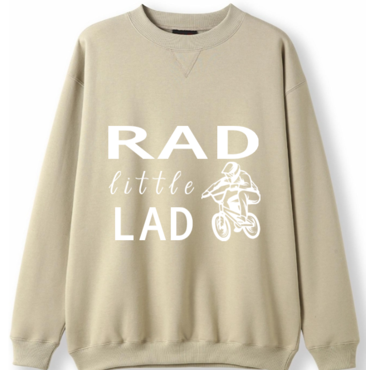 BMX Rad little Lad Crewneck Sweater