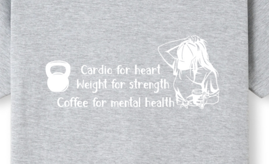 Cardio - Weights - Coffee Tee