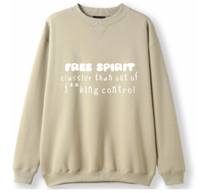 Free spirit Crewneck Sweater