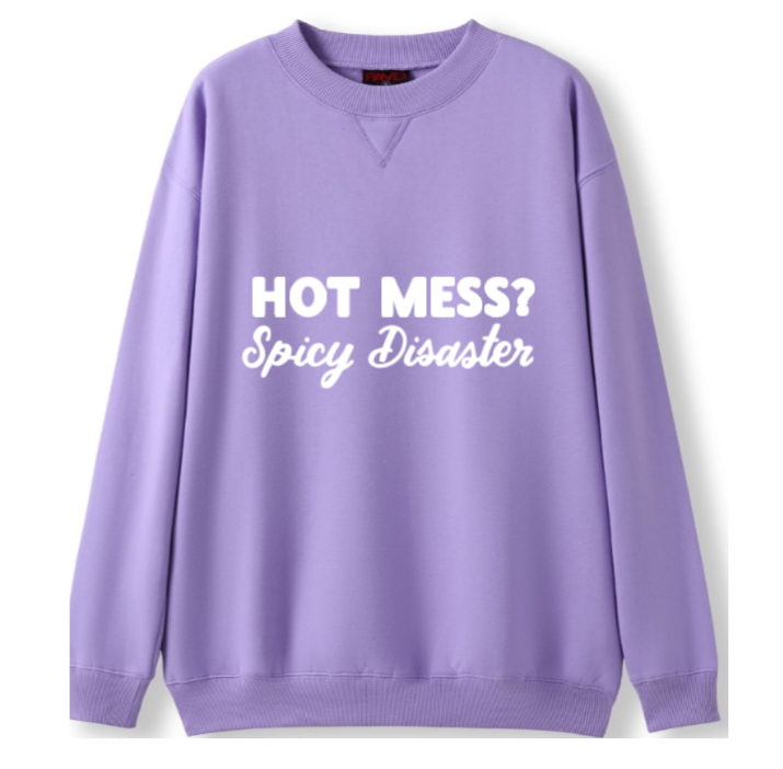 Hot mess Crewneck Sweater