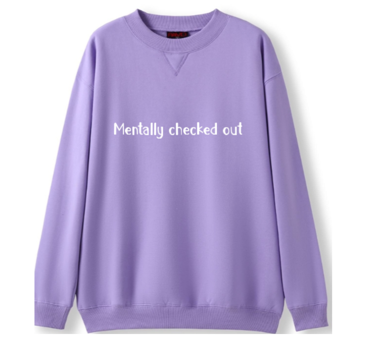 Mentally Checked out Crewneck Sweater