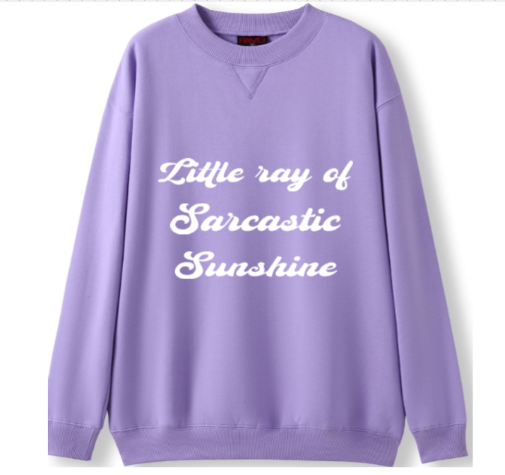 Sarcastic Sunshine Crewneck Sweater