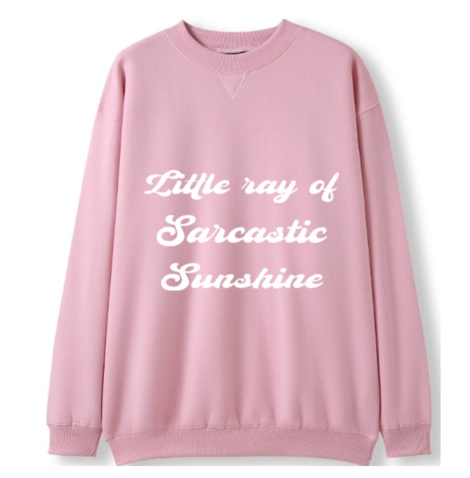 Sarcastic Sunshine Crewneck Sweater