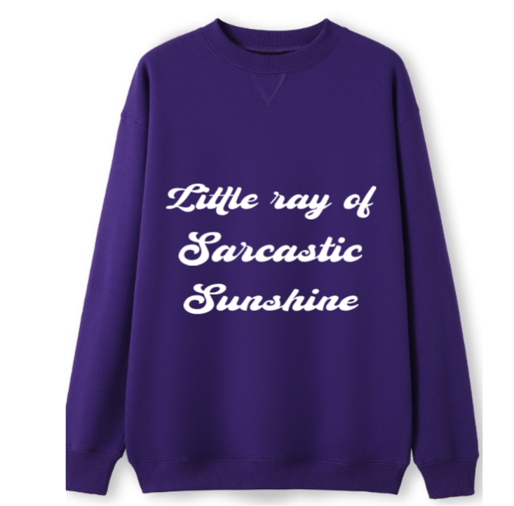 Sarcastic Sunshine Crewneck Sweater