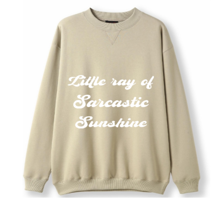 Sarcastic Sunshine Crewneck Sweater