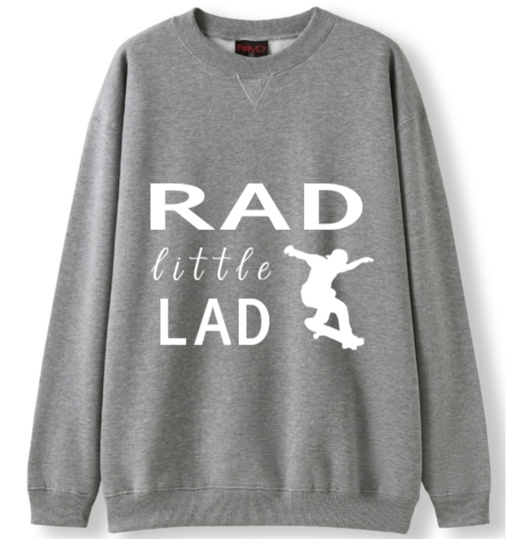 Skater Rad little Lad Crewneck Sweater