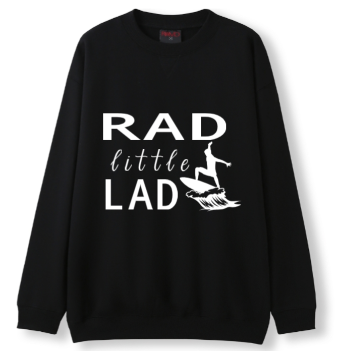 Surfer Rad little Lad Crewneck Sweater