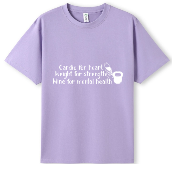 Cardio - Weights - Wine Tee