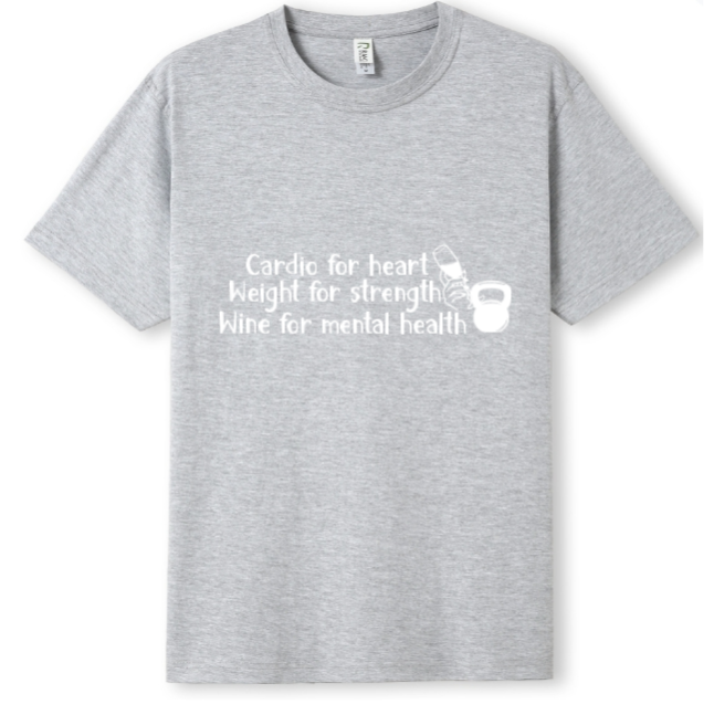 Cardio - Weights - Wine Tee