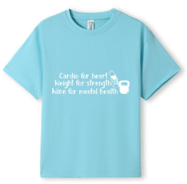 Cardio - Weights - Wine Tee