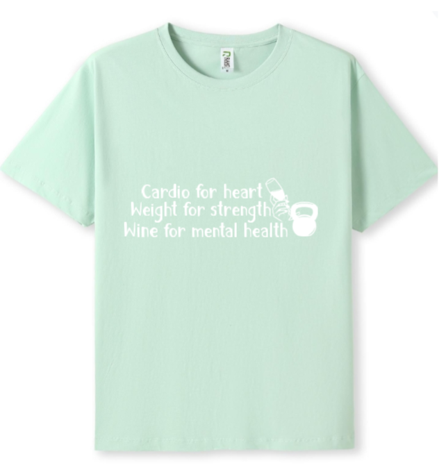 Cardio - Weights - Wine Tee