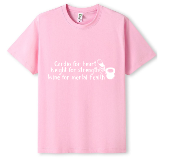 Cardio - Weights - Wine Tee