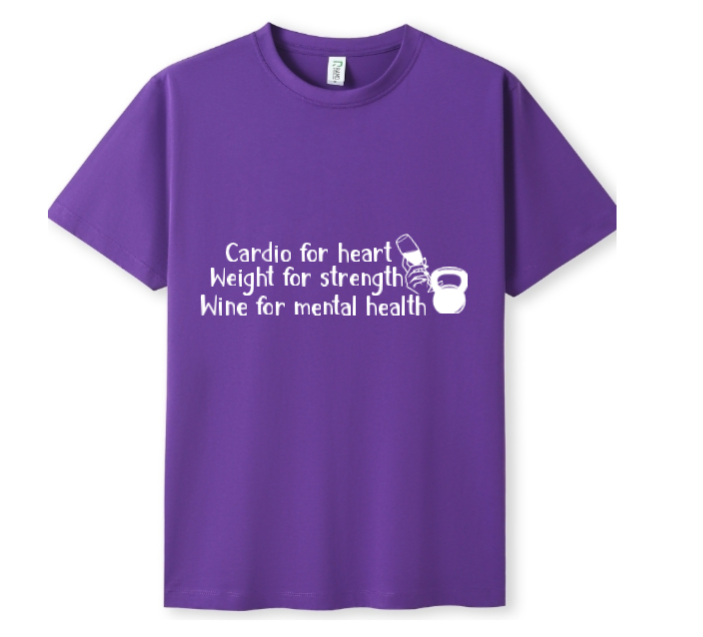 Cardio - Weights - Wine Tee